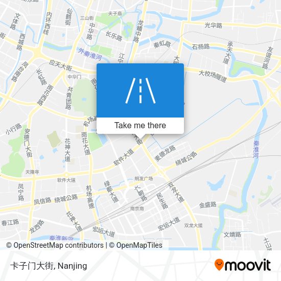 卡子门大街 map