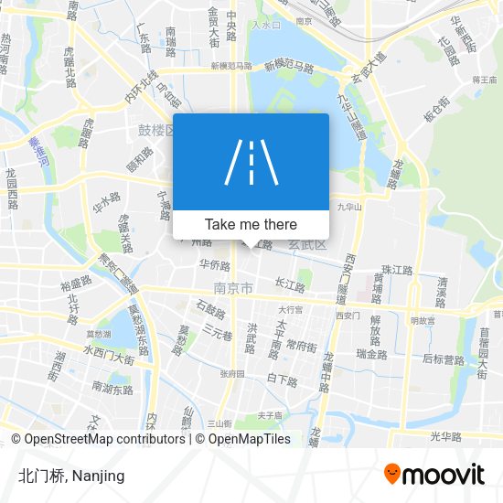 北门桥 map