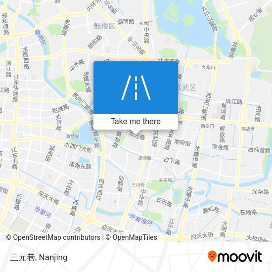 三元巷 map