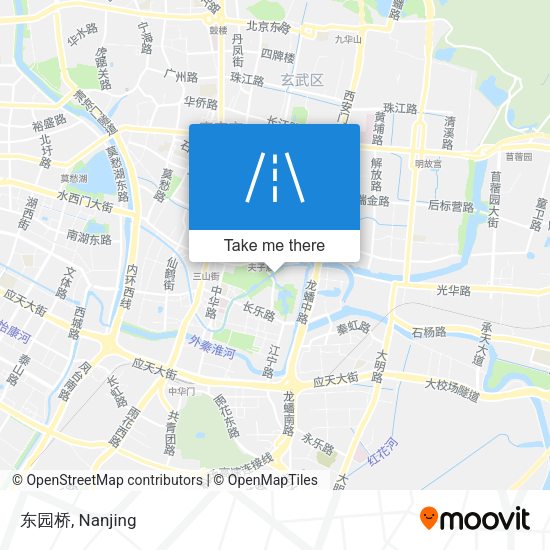 东园桥 map