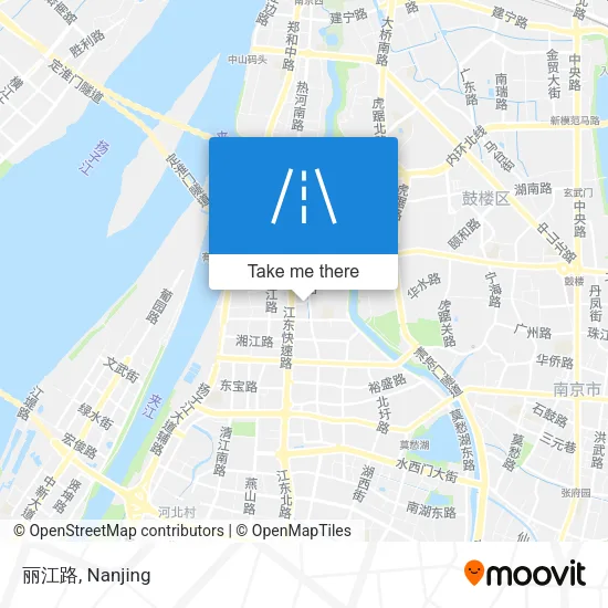 丽江路 map