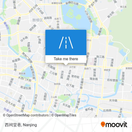 西祠堂巷 map