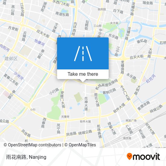 雨花南路 map