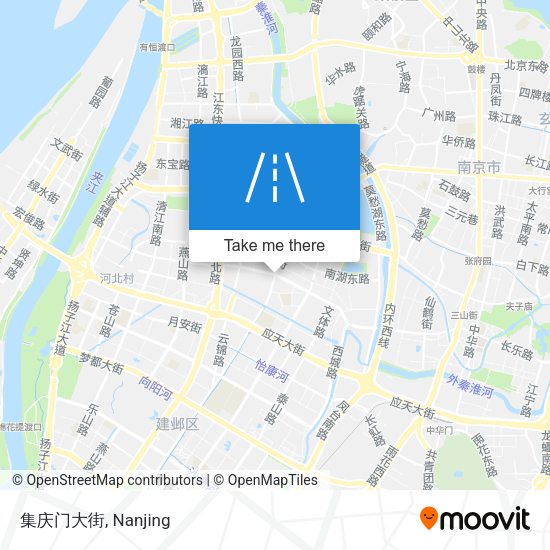 集庆门大街 map