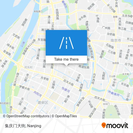 集庆门大街 map