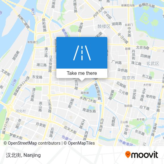 汉北街 map