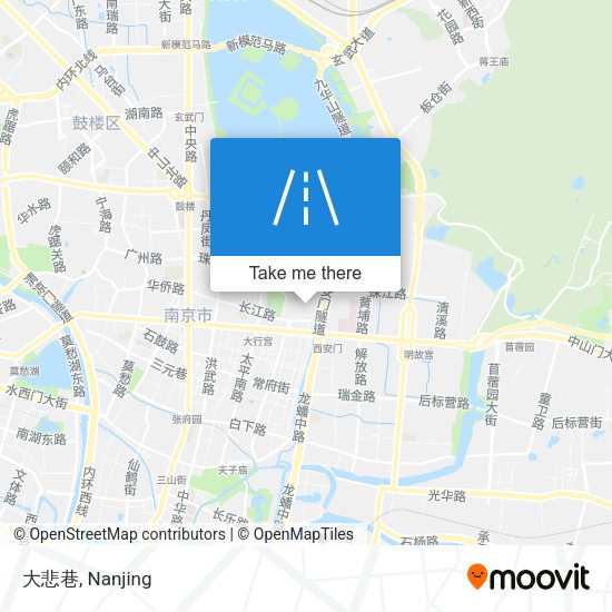 大悲巷 map