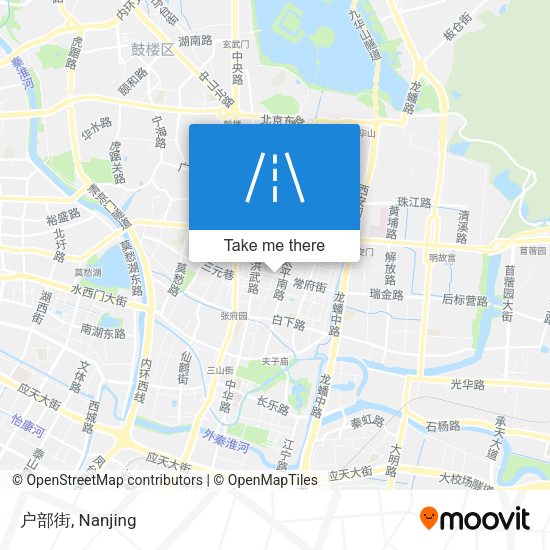 户部街 map