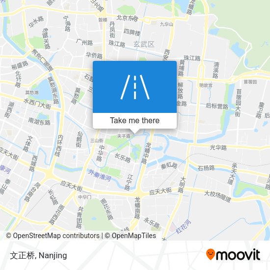 文正桥 map