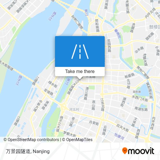 万景园隧道 map
