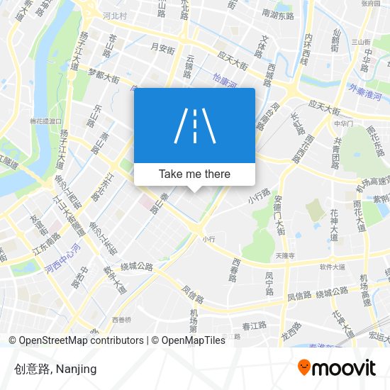 创意路 map