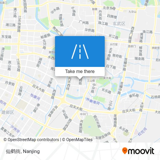 仙鹤街 map