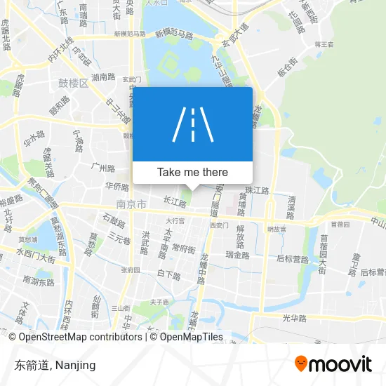 东箭道 map