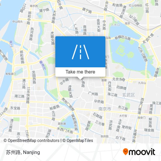 苏州路 map