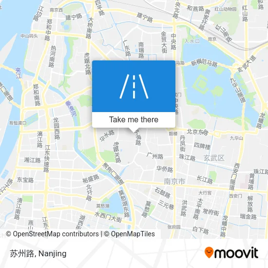 苏州路 map