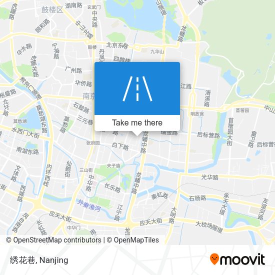 绣花巷 map