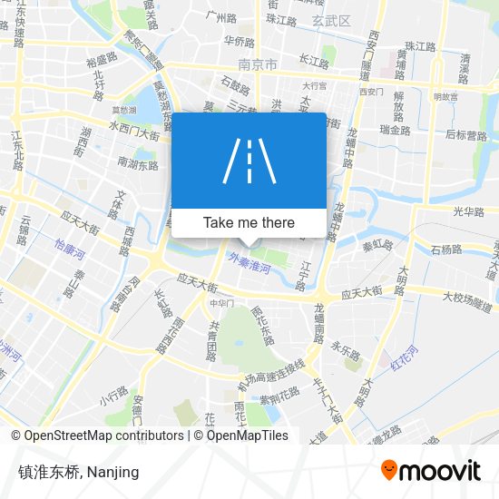 镇淮东桥 map