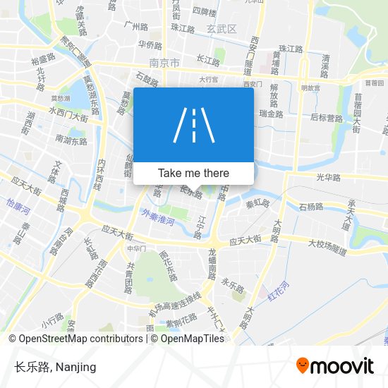 长乐路 map