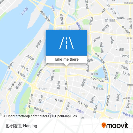 北圩隧道 map