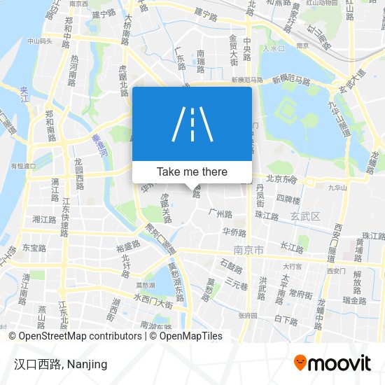 汉口西路 map