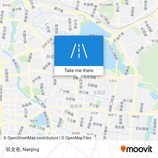 双龙巷 map