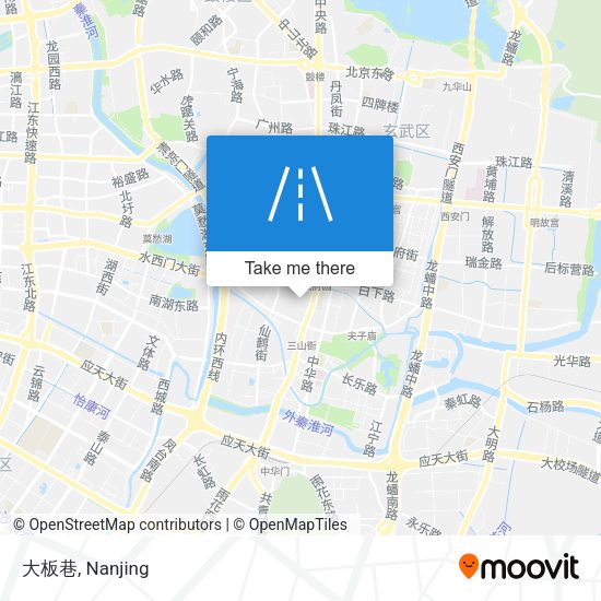 大板巷 map