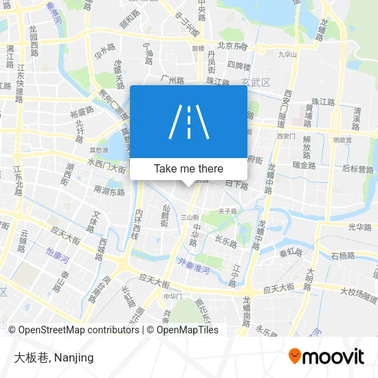 大板巷 map