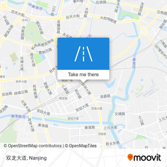 双龙大道 map
