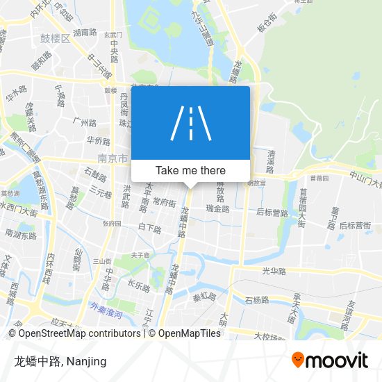 龙蟠中路 map