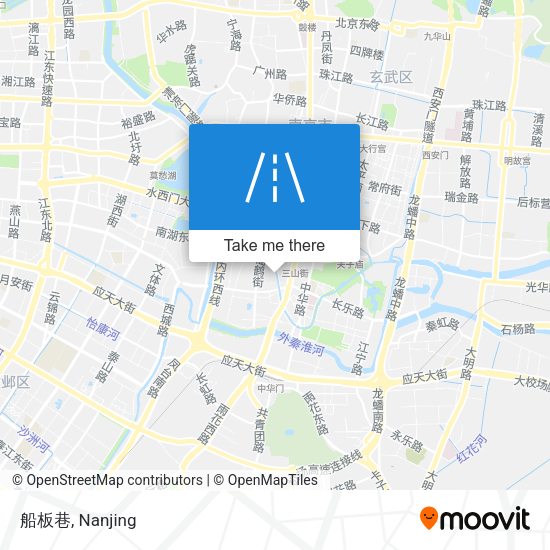 船板巷 map