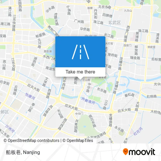 船板巷 map