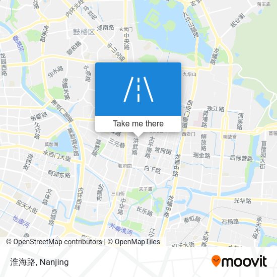 淮海路 map