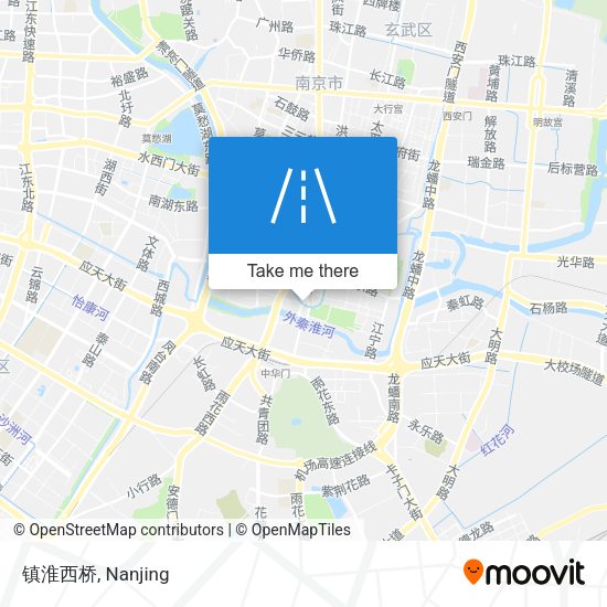 镇淮西桥 map