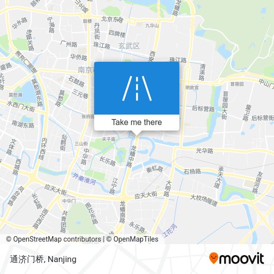 通济门桥 map