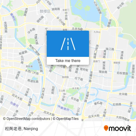 程阁老巷 map