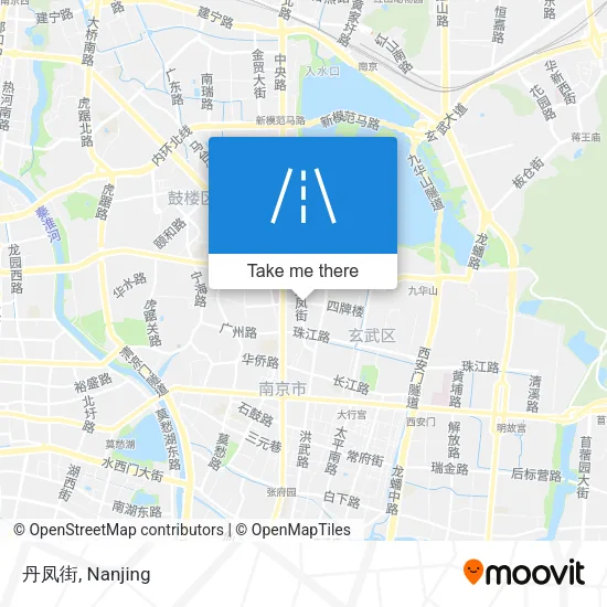 丹凤街 map
