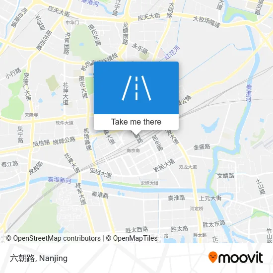六朝路 map