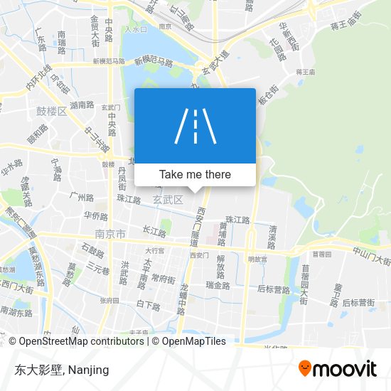 东大影壁 map