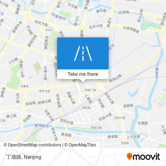 丁墙路 map