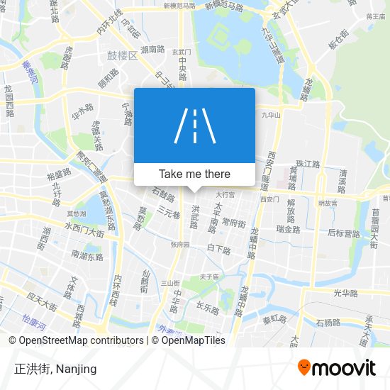 正洪街 map