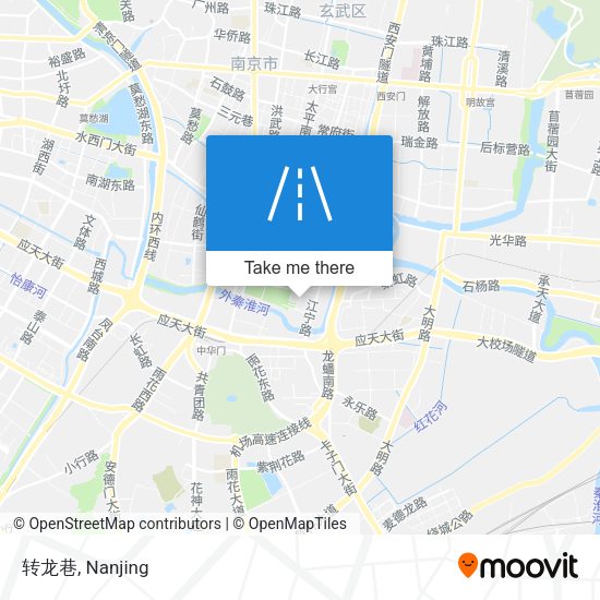 转龙巷 map