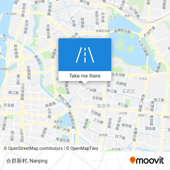 合群新村 map