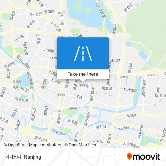 小杨村 map