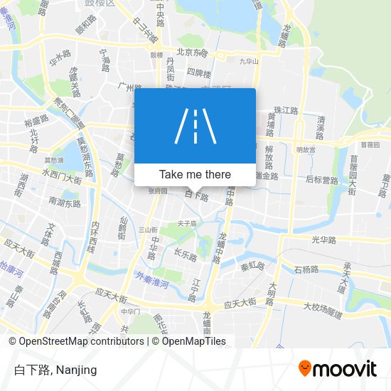 白下路 map