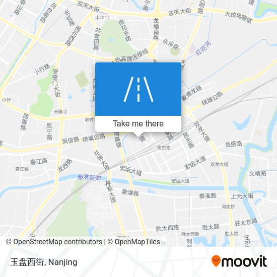 玉盘西街 map
