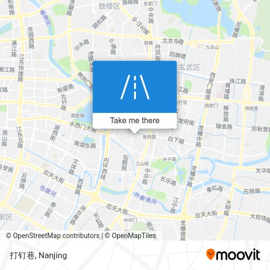 打钉巷 map
