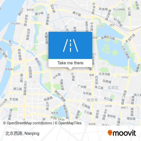 北京西路 map