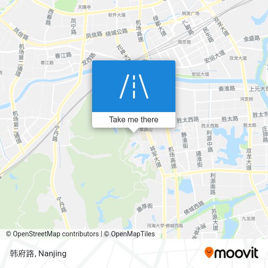 韩府路 map