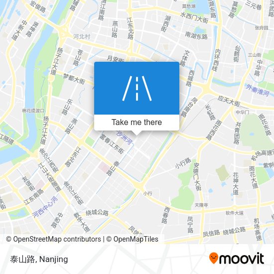 泰山路 map