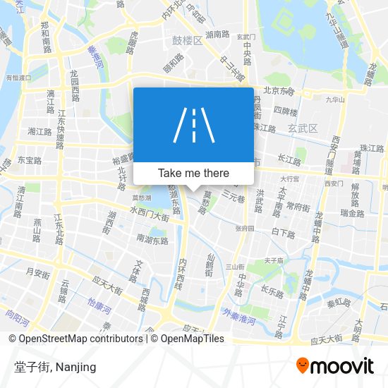 堂子街 map
